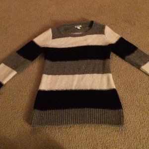 Striped Old Navy sweater