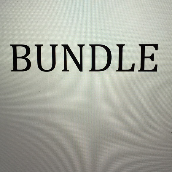 Bundle for $22