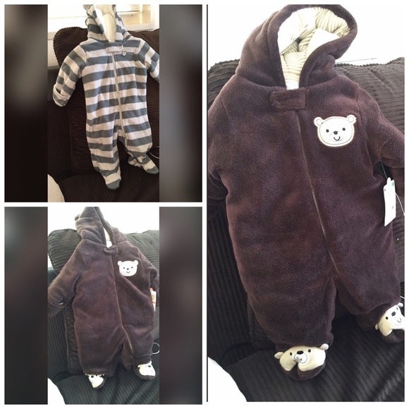Infant snowsuits