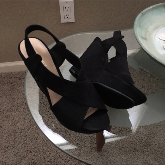 Nine West suede wedges nwot