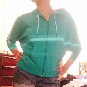Forever 21 Green Hoodie