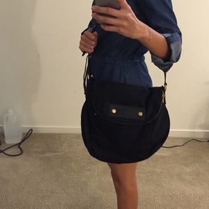 Preppy Nylon Natasha Bag, Black