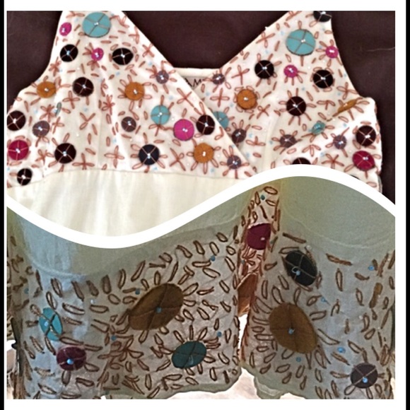 🎉HOST PICK🎉ANTHROPOLOGIE "BUTTON" DRESS - Picture 2 of 4