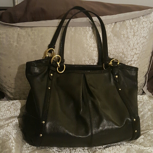 Authentic Black Coach bag
