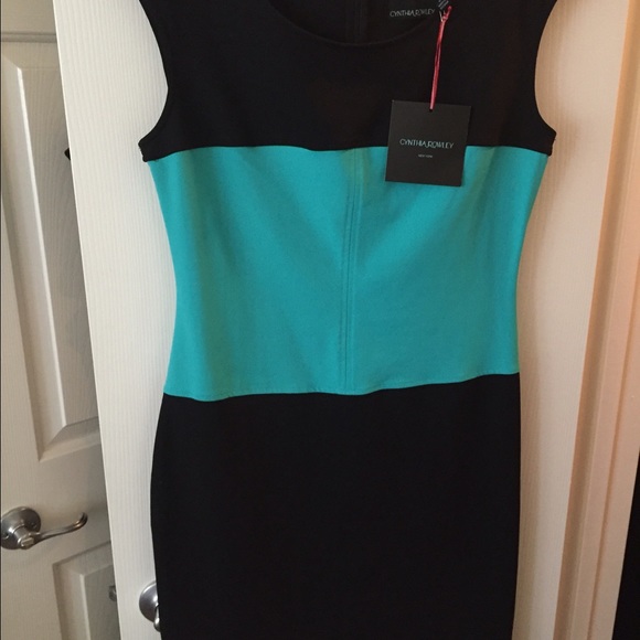 ~Black & Turquoise Dress~