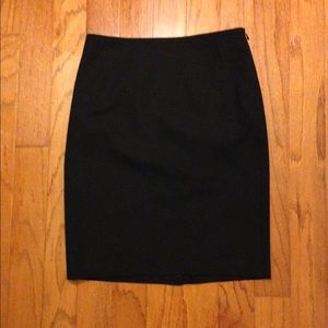 Ann Taylor Loft black skirt