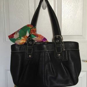 Coach purse. Scarf not included