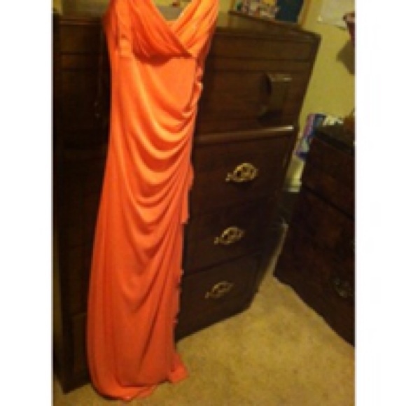 Pink prom dress