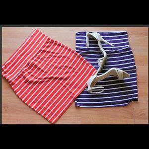 Stripe skirt bundle