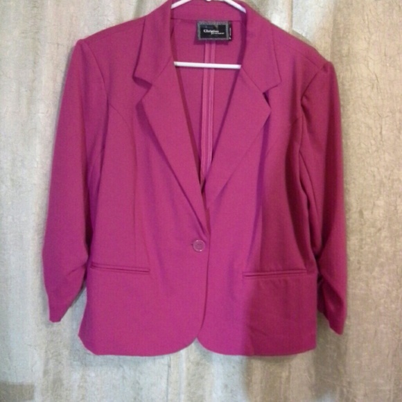 Christian Siriano Pink Blazer
