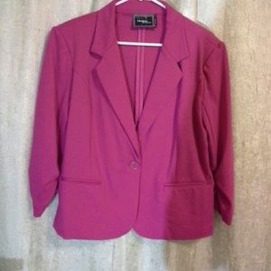 Christian Siriano Pink Blazer