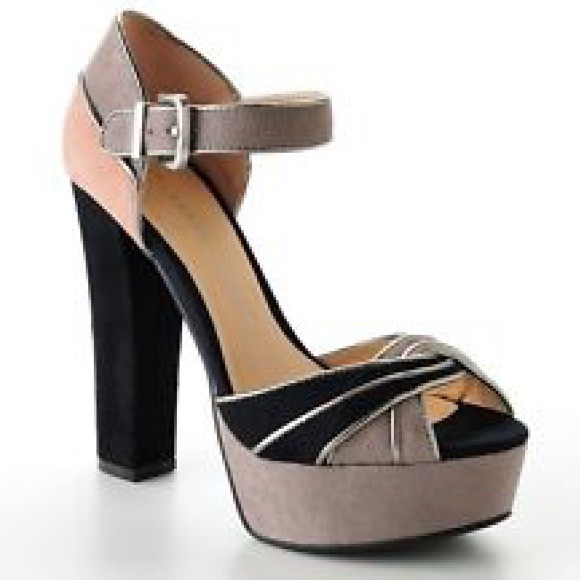 Lauren Conrad Dezi Multi super high sexy heels