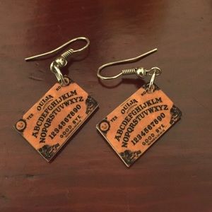 Halloween Ouija Board Earrings