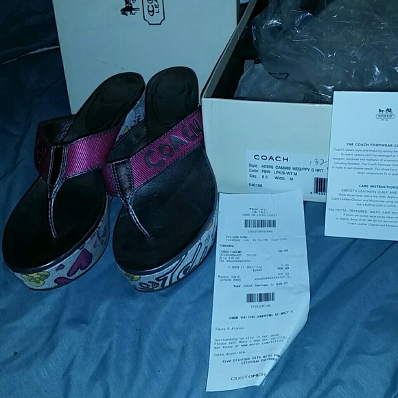 Authentic Coach wedges