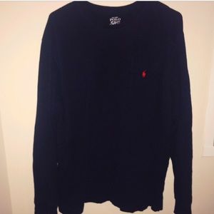 Polo long sleeve tee