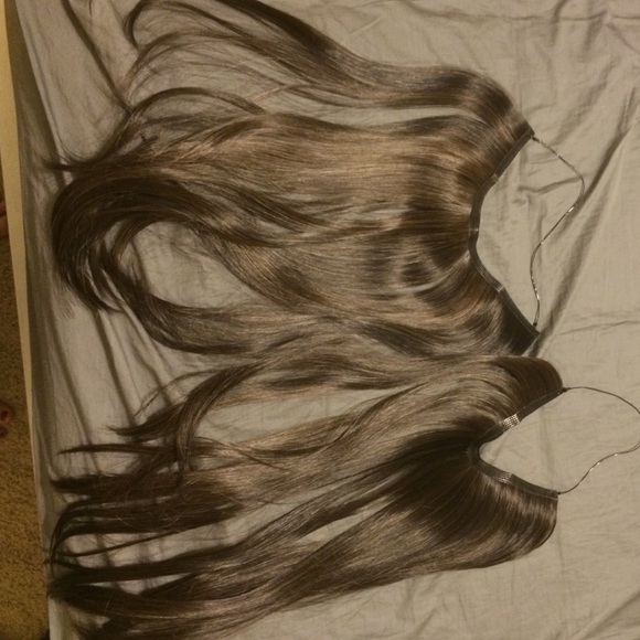 Dark brown halo extensions