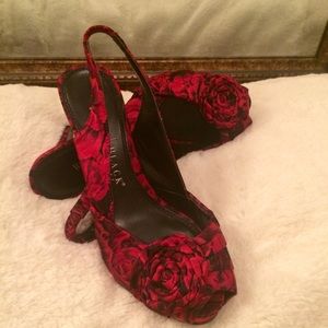 Rose Slingbacks