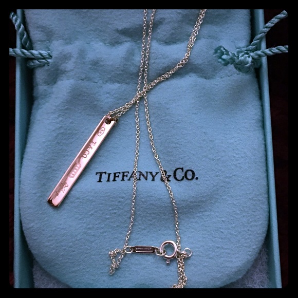 Tiffany & C.O sterling silver & Rubedo necklace