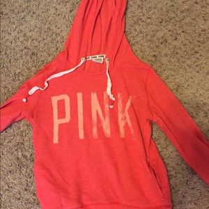 Pink hoodie