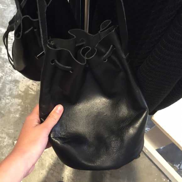 Brandy Melville black bucket purse NWOT