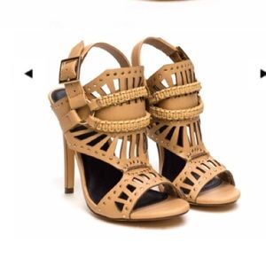 Nude sandals