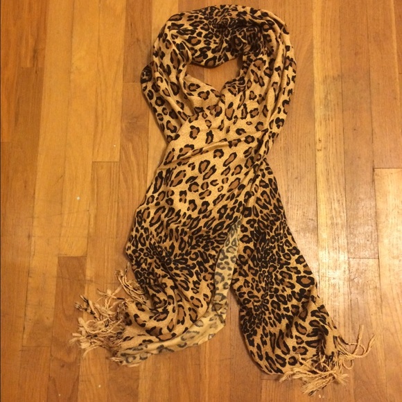Cheetah scarf