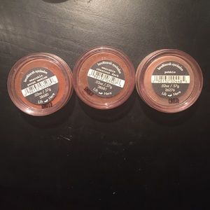 Bare minerals three brown eyeshadows & iquad case