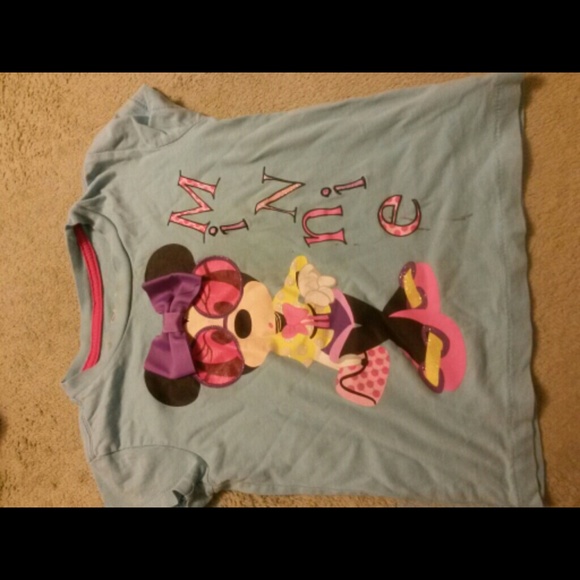 Disney Minnie shirt xs 4t