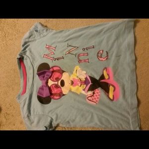 Disney Minnie shirt xs 4t
