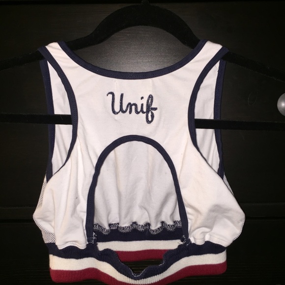 Unif squad bra crop top