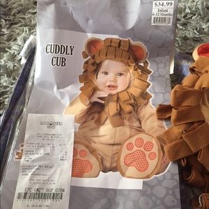 🎃Toddler Lion Cub Costume👻