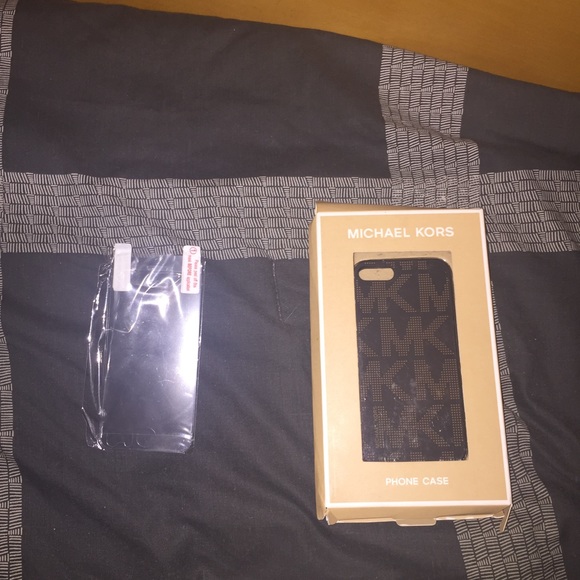 Michael Kors iPhone case with screen protector