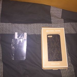 Michael Kors iPhone case with screen protector