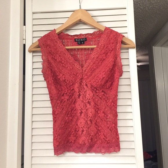 XOXO lace shirt