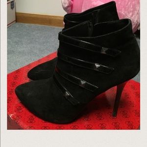 Guess booties, little scuff on heel
