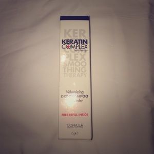 Keratin complex dry shampoo lifting powder