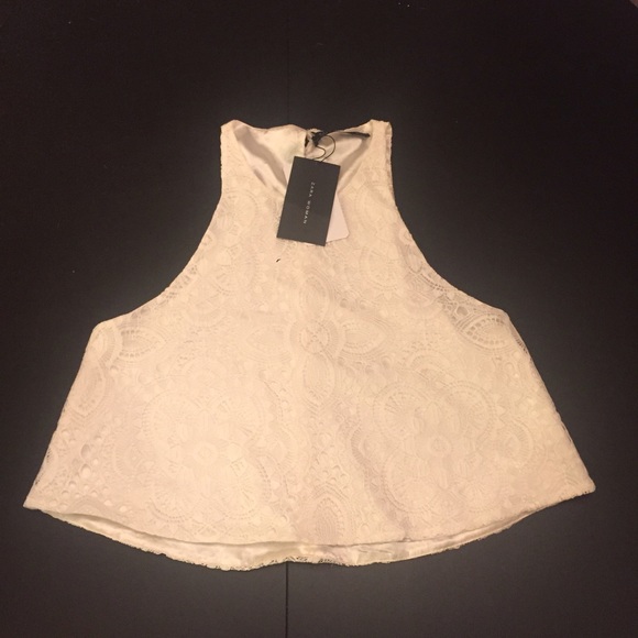 Zara Woman Lace Tank