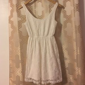 Gorgeous lace white dress