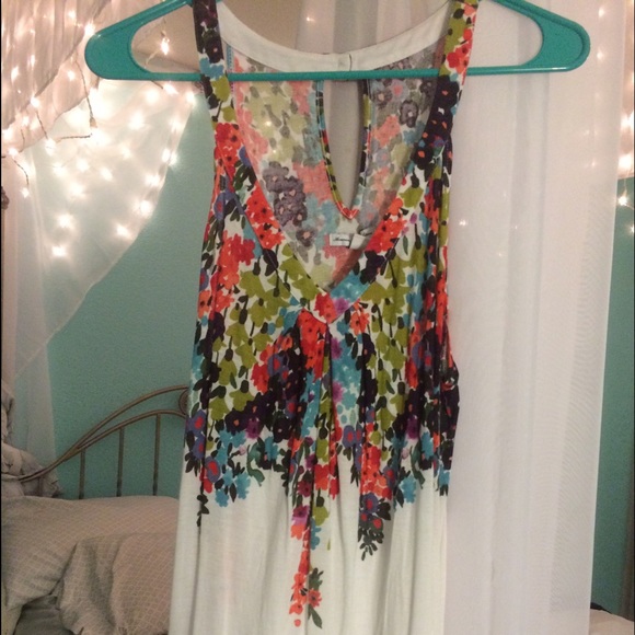 Floral tank top