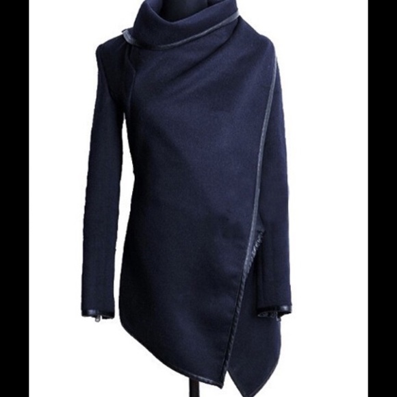 Jackets & Blazers - Long Trench Warm Slim Jacket Coats.