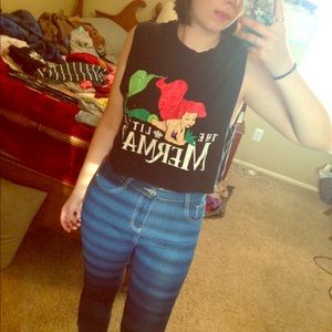 Little Mermaid Crop Top