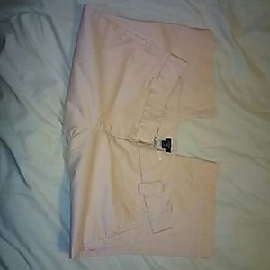 J crew Capri pants. Soft pink. Size 14 stretch.