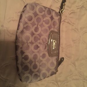 Coach clutch/wristlet
