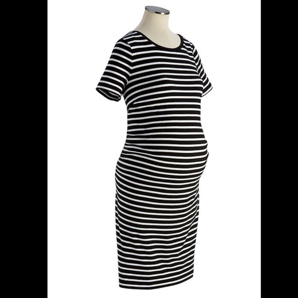 Old Navy Striped Maternity Dress