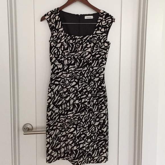 Print Sheath Dress