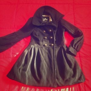 KIDS pea coat size 10 in black- BUNDLED SOLD