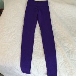 Lululemon wunder under leggings- purple! Lulu 2
