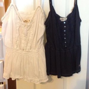 Hollister dressy tanks!