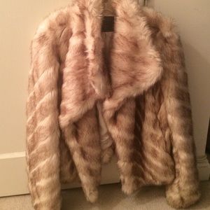 Faux fur jacket by Guess
