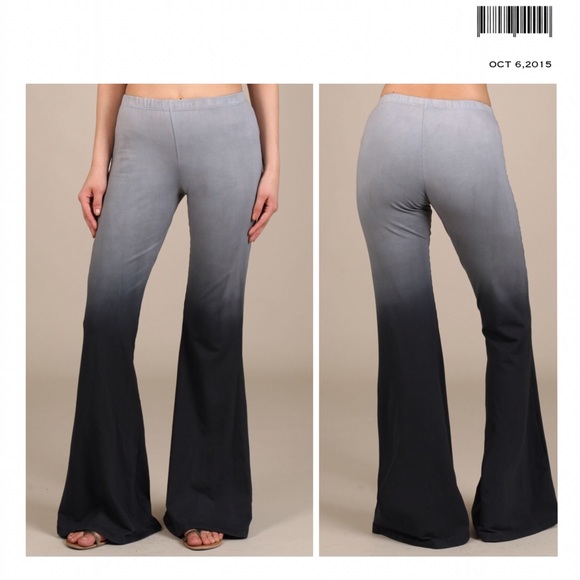 Pants - AMAZING OMBRÉ FLARE LEG PANTS